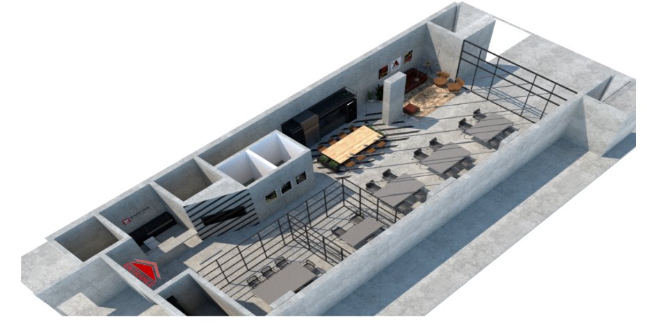 Interior design and 3D concept