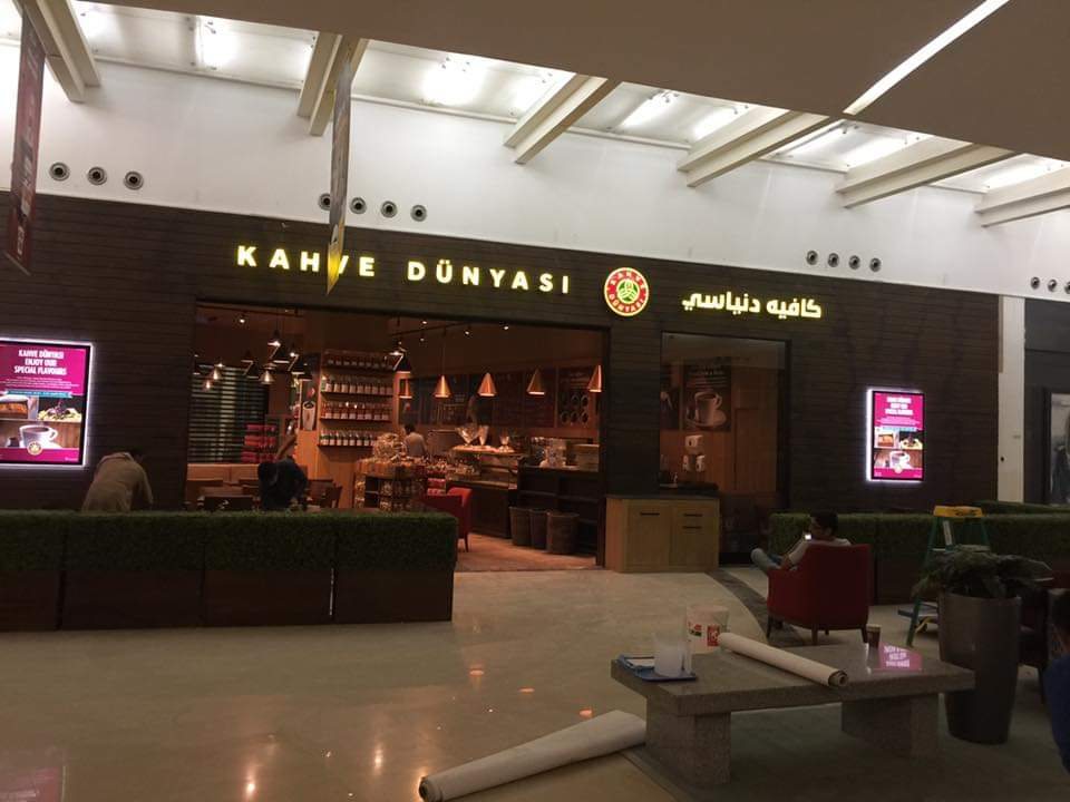 Kahve Dunyasi restaurant fit-out
