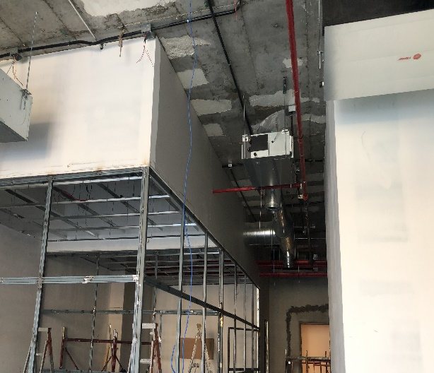 MEP ceiling services