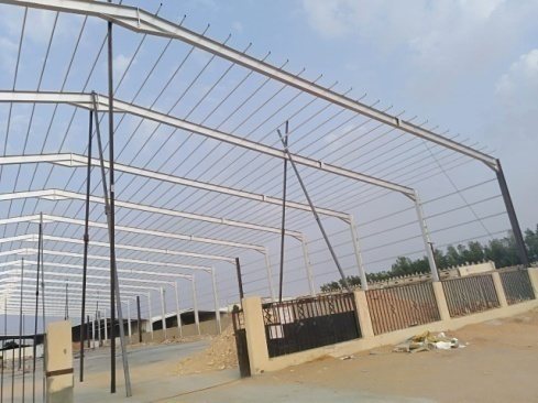 Steel structure and canopy works